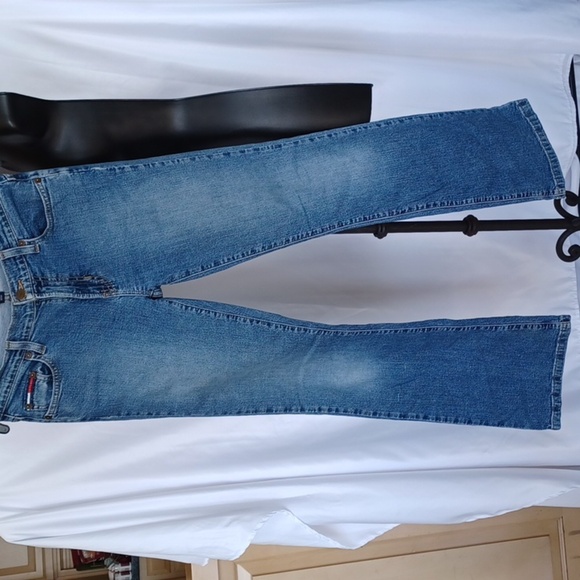 Tommy Hilfiger Y2K Hipster Flare Vintage jeans size 7 - Picture 1 of 11
